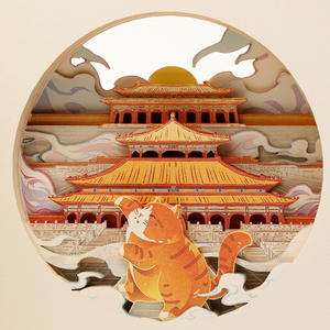 Thời trang mới <span class=keywords><strong>3D</strong></span> khắc A5 Hoàng Gia Mèo kiến trúc máy tính xách tay in phong cách Lịch Sử Hoàng Gia Mèo quà tặng cho khách hàng - Product Image 5