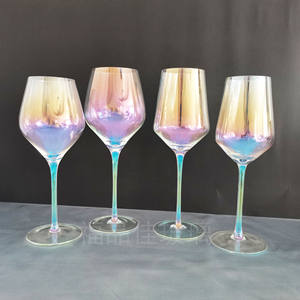 Verre à vin coloré fruits Maiden coeur vintage grande tasse verre en cristal verre à <span class=keywords><strong>Champagne</strong></span> usine fournir - Product Image 1