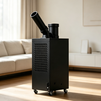 Nouveau mini climatiseur électrique portable 10000 BTU, double tension, refroidissement et chauffage pour utilisation en bureau mobile