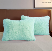 Housse de couette et drap de lit en polaire douce et luxueuse pour l'hiver, 100% coton, motif floral moderne rayé marin, super chaud