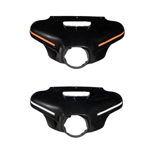 عرض خاص دراجة نارية سوداء بجناح الخفاش الخارجي هدية لهارلي بجولة على الطريق تجول كينج إلكترا - Product Image 1