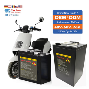 Baterai Lithium Ion Skuter Listrik 48V 60V 30Ah 20Ah 25Ah 40Ah 50Ah 72V 60Ah 100Ah Jarak Jauh Siklus Panjang untuk Sepeda Motor Sepeda - Product Image 5