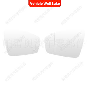 Rétroviseur gauche chauffant blanc ABS pour Volkswagen Tiguan 2017, pièce de rechange pour véhicule Wolf Lake - Product Image 3