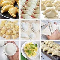 Machine à empanadas industrielle de grande taille, machine à pâtisserie, machine à plier les raviolis, machine à samoussas, machine à dumplings, machine à samoussas entièrement automatique