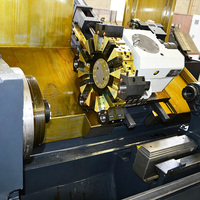 Centro de Mecanizado CNC de Servicio Medio TCK550, Torneado-Fresado, Doble Husillo, Bancada Inclinada Automática, Control FANUC, Motor GSK 380V