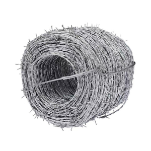 <span class=keywords><strong>ลวดหนาม</strong></span>เหล็กชุบสังกะสีกัน<span class=keywords><strong>สนิม</strong></span> <span class=keywords><strong>ราคา</strong></span>โรงงาน สำหรับรั้วฟาร์มและป้อง<span class=keywords><strong>กัน</strong></span>ความปลอดภัย ม้วนลวดเหล็ก - Product Image 1