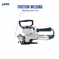 Machine pneumatique de cerclage plastique 13-19mm PET PP, outil manuel de soudage par friction à air sans soudure 3500N, direct usine OEM