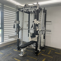 Vente en gros usine : Appareil de musculation multifonctionnel Smith Machine pour la maison, avec système de croisement de câbles et équipement multi-stations