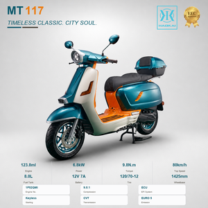 <span class=keywords><strong>Scooter</strong></span> à essence EEC <span class=keywords><strong>Vintage</strong></span> 125cc, roues de 12 pouces, refroidissement par air, monocylindre, deux places, repose-pieds, moto rétro - Product Image 2