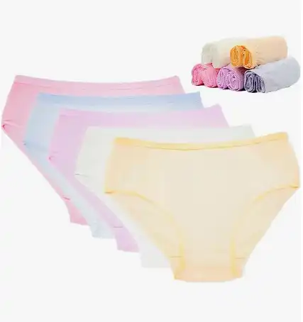 WOMENS DISPOSABLE 100% COTTON UNDERWEAR - FOR TRAVEL- HOSPITAL STAYS-  EMERGENCIES 10-PACK 