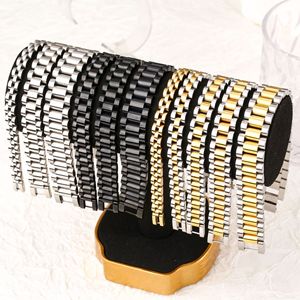 Pulsera de Acero Inoxidable al por Mayor para Hombre, Brazalete de Lujo de Acero de Titanio, Joyería de Moda Masculina - Product Image 1