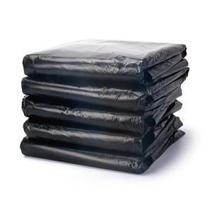 Thickened Black Trash Bags Xl Size High Capacity Durable Kitchen Use - Product Image 3
