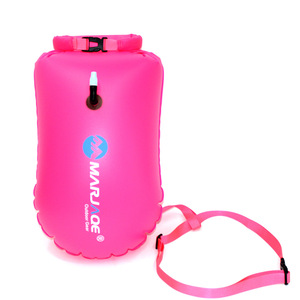 Pvc 28l gonflable étanche sauvetage airbag pour l'entraînement <span class=keywords><strong>de</strong></span> <span class=keywords><strong>natation</strong></span> en toute sécurité sac sec remorquage flotteur eau ouverte <span class=keywords><strong>natation</strong></span> bouée sécurité - Product Image 6