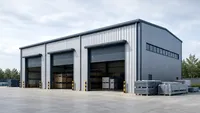 Bâtiment d'entrepôt en acier préfabriqué pour la construction de stockage industriel