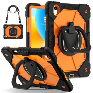 Meilleure vente en gros pour Huawei Matepad 11.5 2023 Contrast Color Robot Silicone Hybrid PC Tablet Case - Product Image 5