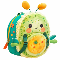 Sac à dos en peluche anime personnalisé avec bandoulière réglable, sac de voyage en peluche doux de dessin animé OEM/ODM, restaurez votre design