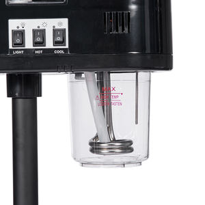 フェイススチーマー2025プロ用ブラックデジタル液晶画面フェイシャルスチーマーオゾン気化器コールド & ホットダブルジェットフェイススチーマー - Product Image 4