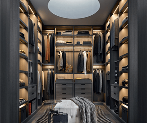 <span class=keywords><strong>Armadio</strong></span> Guardaroba con Led Arredamento Moderno Mobile a Muro in <span class=keywords><strong>Pvc</strong></span> e Legno dal Design Semplice per Camera da Letto - Product Image 1