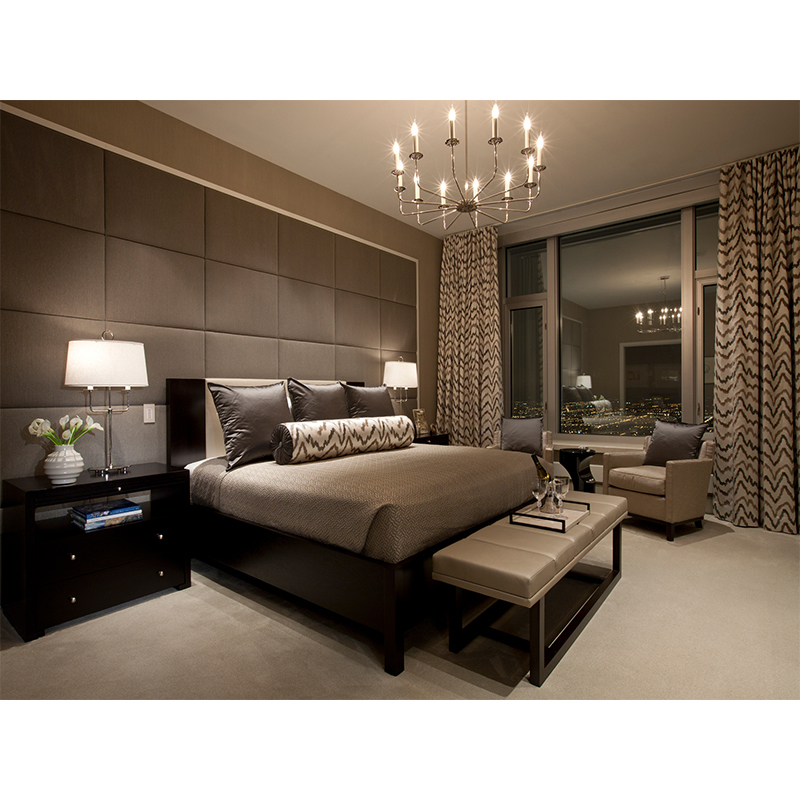 Foshan fournisseur personnalisé Hôtel luxe meubles de chambre à coucher avec 3 5 étoiles Hôtel Meubles ensembles de chambre à coucher