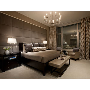 फ़ोशान आपूर्तिकर्ता अनुकूलित होटल लक्जरी बेडरूम फ़र्निचर 3 5 सितारा होटल फ़र्निचर बेडरूम सेट के साथ - Product Image 1