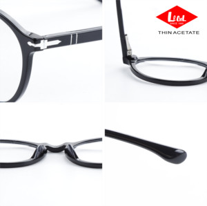 Occhiali da vista in acetato di formica occhiali da vista con blocco della luce blu montature da vista da uomo montature per occhiali da vista - Product Image 2