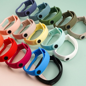 Cinturino in Silicone Colorato per Xiaomi <span class=keywords><strong>Band</strong></span> <span class=keywords><strong>5</strong></span>, Braccialetto Sostitutivo per Smartwatch <span class=keywords><strong>Mi</strong></span> <span class=keywords><strong>Band</strong></span> - Product Image 3