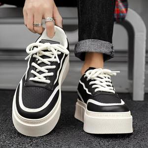 รองเท้าผู้ชาย Shelby รุ่นใหม่ประจำฤดูใบไม้ร่วงปี 2026 สวมใส่สบาย เพิ่มความสูง เหมาะสำหรับกิจกรรมกลางแจ้ง ลำลอง เล่นกีฬา ทนทานต่อการสึกหรอ พื้นหนา - Product Image 3