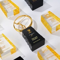 Trofeos Deportivos de Cristal Personalizados, Premios de Campeonato, Suministro Directo de Fábrica, Serie Deportiva-2026001