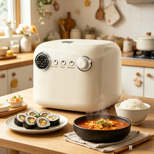 Appareil de cuisine, revêtement antiadhésif, nettoyage facile, cuisson rapide, cuiseur à riz électrique intelligent à faible teneur en sucre pour une utilisation pratique en cuisine - Product Image 1