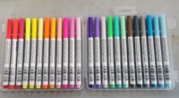 12 couleurs Non Toxique Design Professionnel Aquarelle Art Marqueur Stylo Ensemble pour Artiste Enfants Enfants Dessin Peinture