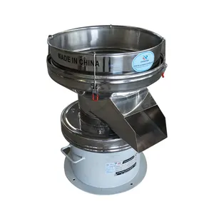 Food Grade Automatic Circular Flour Liquid Separator 450 Filter Vibrating Sieve Machine