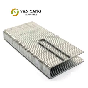 Yanyang מפעל למכירה ספה סיכה סיכה סיכה n845 u סוג staples תעשייתי עבור ריהוט ציפורניים כיסא