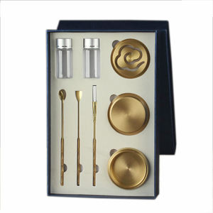 Ensemble de porte-encens en métal, brûleur <span class=keywords><strong>d</strong></span>'encens en laiton, boîte à outils pour encensoir fin, cadeaux et artisanat, vente en gros - Product Image 2