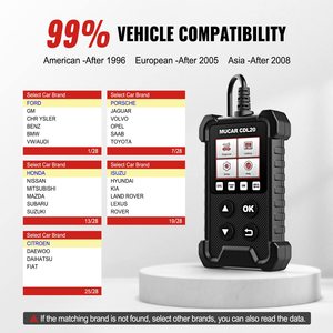 Herramienta de Diagnóstico Automotriz de Uso General MUCAR <span class=keywords><strong>CDL20</strong></span>, Lector de Códigos, Escáner OBD2, Compatibilidad Estándar, Actualizaciones Gratuitas de por Vida THINKCAR - Product Image 1