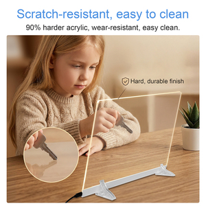 Tavola da Disegno LED Ricaricabile da 16'' con Controllo Touch Dimmerabile per Bambini 3-8 Anni, Materiale Acrilico, Regalo di Natale e Compleanno per Ragazzi e Ragazze - Product Image 5
