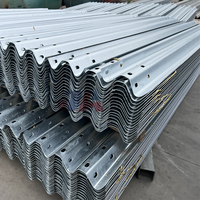 Barandilla de Seguridad para Carreteras de Acero Galvanizado en Forma de W con Alta Resistencia y Color Personalizado para una Seguridad Vial Duradera