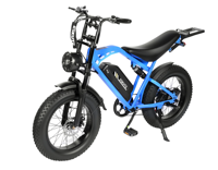 Vélo électrique tout-terrain personnalisé, fabrication en usine, suspension intégrale, cadre robuste, hybride, haute puissance, pneus larges