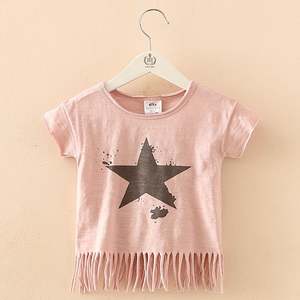 Ropa Infantil al por Mayor para Niñas en India, Camiseta con Estampado Completo de Proveedor Chino - Product Image 2