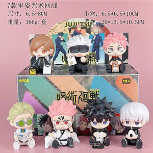 Figurine Jujutsu <span class=keywords><strong>Kaisen</strong></span> Blind Box Scène 5 : Gojo Satoru, Yuji <span class=keywords><strong>Itadori</strong></span>, Megumi Kuroe Modèle Gashapon à collectionner - Product Image 6