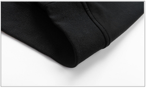 Sudaderas con capucha para hombre de talla grande en blanco pesado de poliéster de 400g con logotipo personalizado de alta calidad - Product Image 5