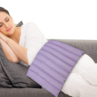 Coussin chauffant pour micro-ondes micro-ondable pour le soulagement des douleurs dorsales avec chaleur humide