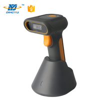 Lecteur de codes-barres de bureau DS6530B-1D Scanner portable USB 1D 2D filaire avec support en stock