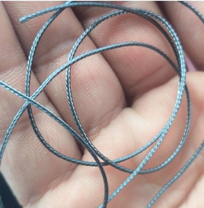 Tốt Polyester Kéo Dây Cho Pleated Lưới Chống Mài Mòn Màu Xám Pet Sợi Dây Thừng Chủ Đề Plisse Muỗi Lưới Gấp Lưới Dây - Product Image 5