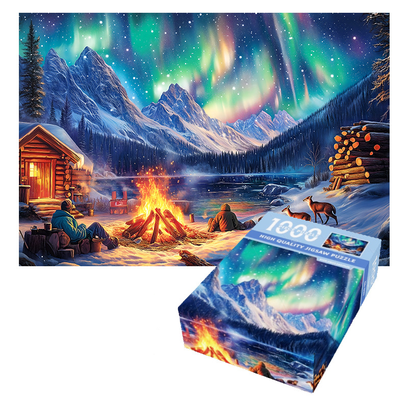 Nuit des feux de joie d'Aurora