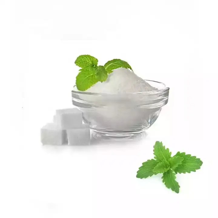 Stevia cristal HPLC> stevia 25kg veya kutu başına 1 varil erythritol stevia ve monkfruit karışımı için 99.5% uluslararası fiyat