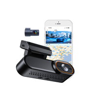 DVR 4G avec caméra avant 2K et caméra arrière 1080P, moniteur de stationnement, surveillance à distance, alarme de collision, stockage cloud, diffusion en direct à distance