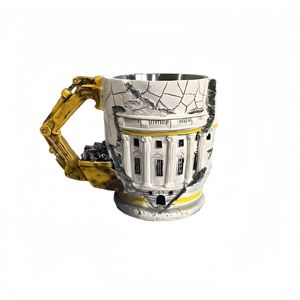 แก้วกาแฟเรซิ่นรูปทรงสถาปัตยกรรม ของตกแต่งโต๊ะทำงาน ของขวัญ - Product Image 5