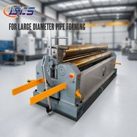 Machine à cintrer les tôles à 3 rouleaux W11, directement de l'usine, pour tôles d'acier de 6 mm et 3 m, et formage de gros tuyaux