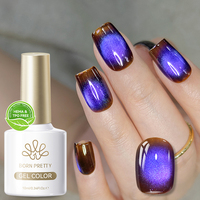 BORN PRETTY Vernis Gel Magnétique Effet Œil de Chat Noël Rouge Vert Bleu Pailleté Automne Hiver pour Salon – Marque Privée OEM