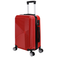 Ensembles de bagages avec serrure TSA Ensemble de bagages extensible Valises de dédouanement avec roues pivotantes Bagages rigides Ensemble de 4 pièces ABS